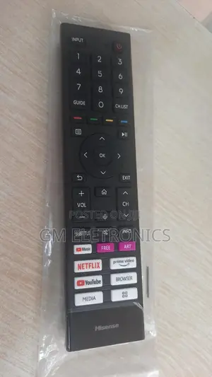 Hisense A6HKEN 55inch Vidaa TV Remote Control.