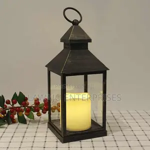 Black Portable LED Lantern