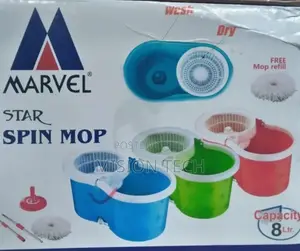 Brand Marvel Star Plastic Spin Mop