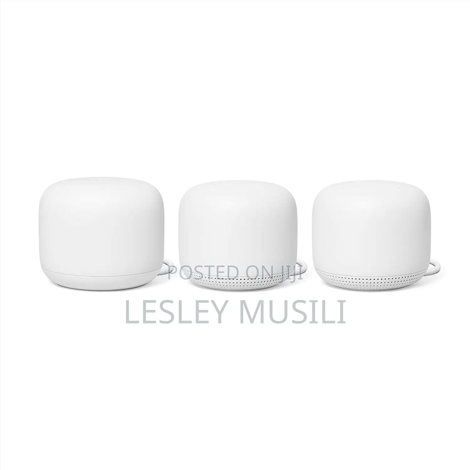 Nest Wifi Router and 2 Points - Wifi Extender/Smart Speaker
