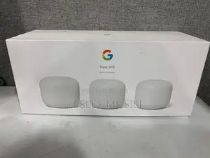 Nest Wifi Router and 2 Points - Wifi Extender/Smart Speaker