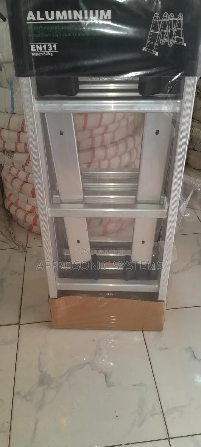 12ft /3.7m Multupurpose Aluminium Ladder