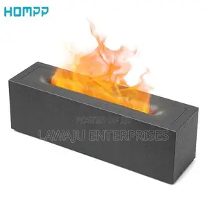 Black Simulation Flame Aromatherapy Humidifier