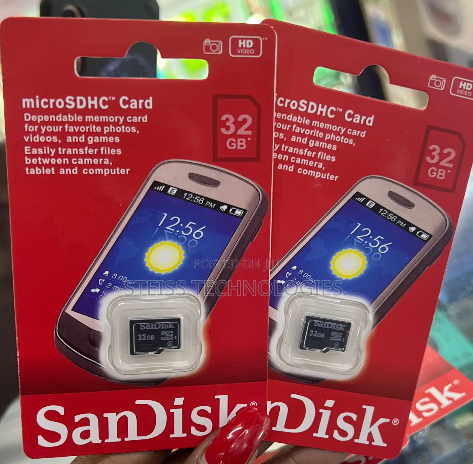 32gb Sandisk Microsd.