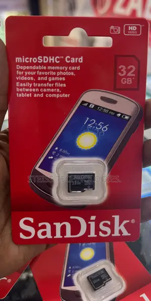 32gb Sandisk Microsd.