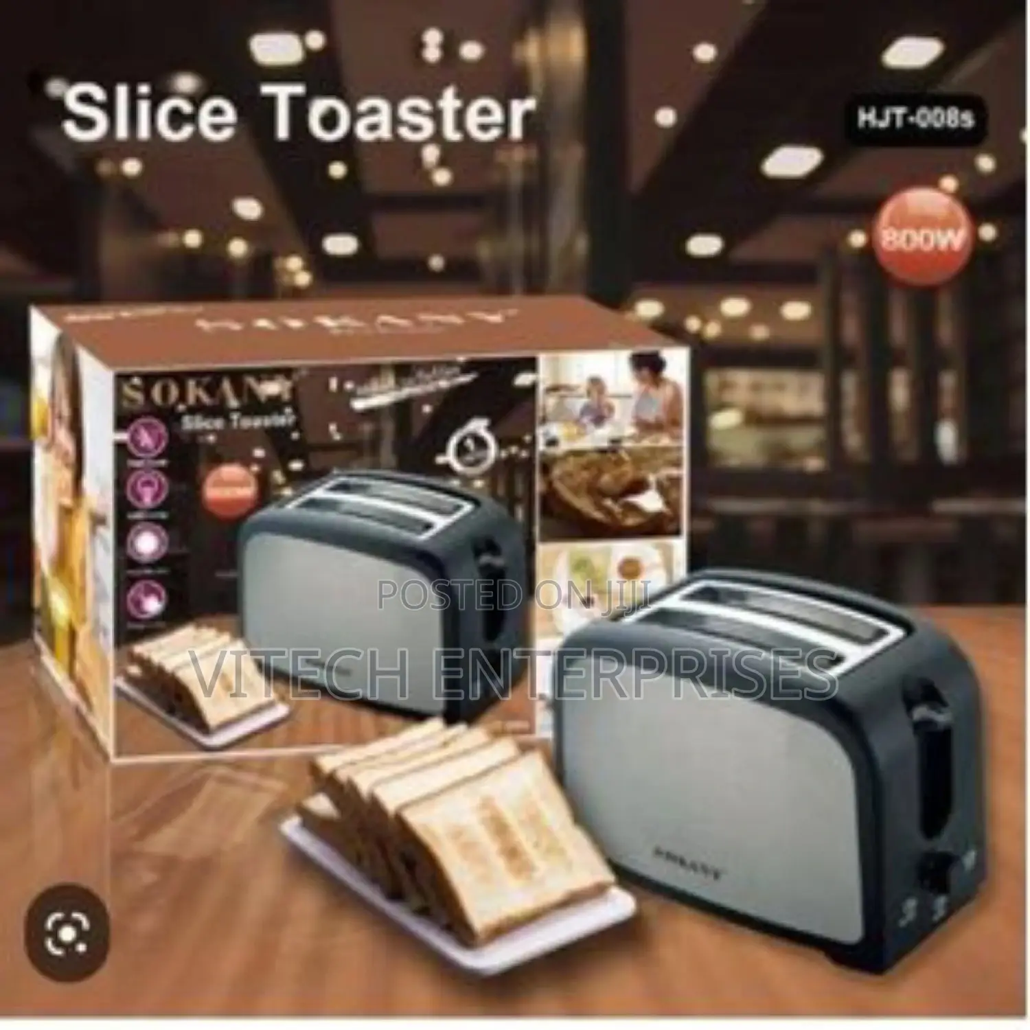 Sokany 2slice Bread Toaster