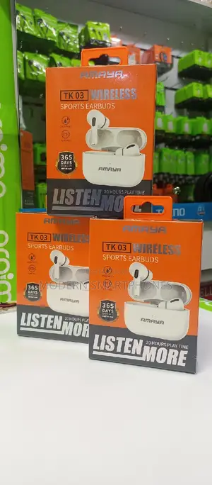 Amaya TK 03 Wireless Sports Earbuds - 20 Hours Play Time 1