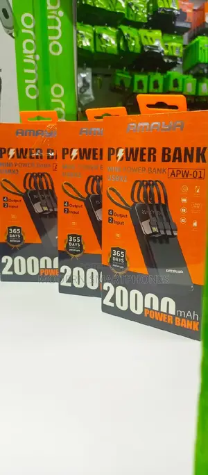 Amaya APW-01 Power Bank 20000mah 22.5W Super Fast Charging