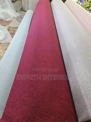 Maroon Wall to Wall Carpet