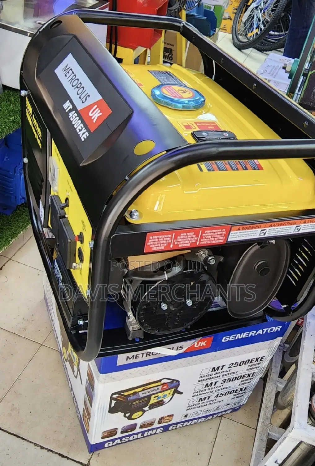 Generator 4.5kva With Key Start / 4 Stroke Engine