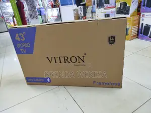 Vitron 43′′ (2024 Model) Frameless Smart Android Full Hd TV