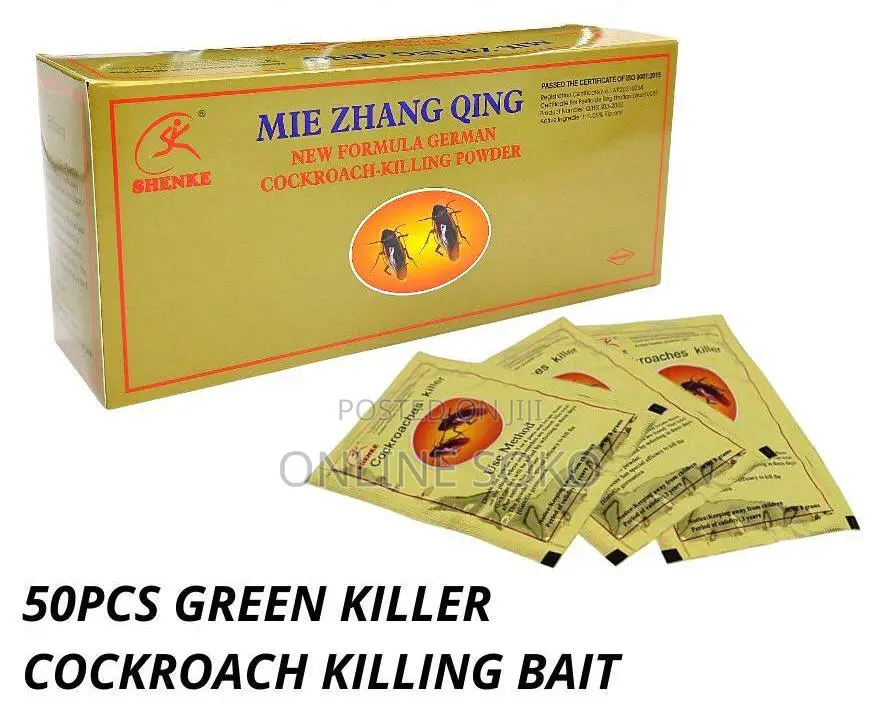 Effective Cockroach Killing Powder - (50 PCS/Full Box)