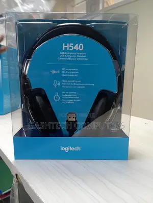 Logitech H540 USB Computer Headset Wired Head-Band Office