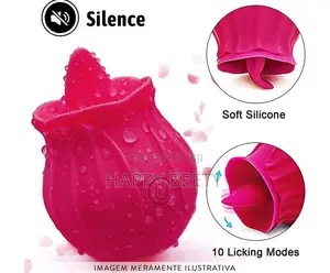 Rose Vibrator (Tongue and Sucker)