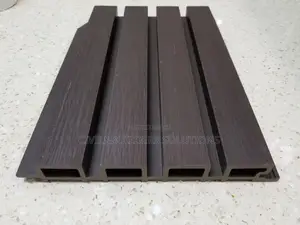 Chestnut Brown Fluted Panel