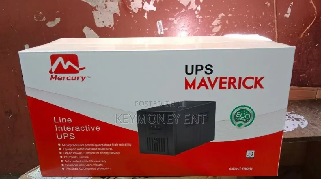 1kva Mercury Maverick Brand New UPS (1000VA)