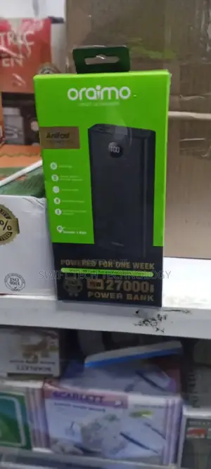 Power Bank , Oraimo Power Bank 27,000 Amh ,27,000amh
