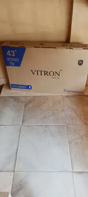 Vitron 43 Inches Smart Android Frameless With Inbult Decorder
