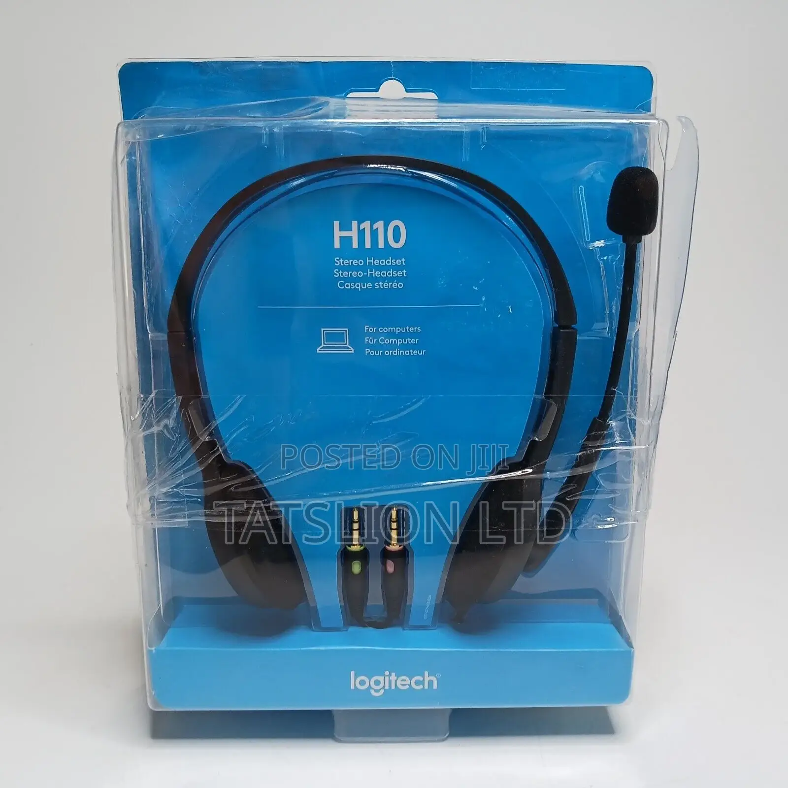 Logitech H110 Stereo Headset With Mic
