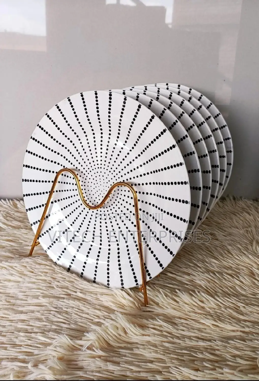 6pcs of Ceramic Plates