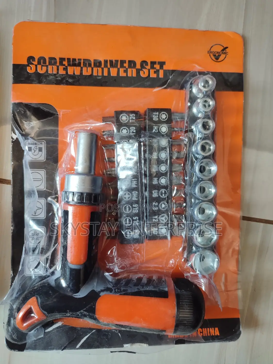 Screw Driver Sets. 3types.