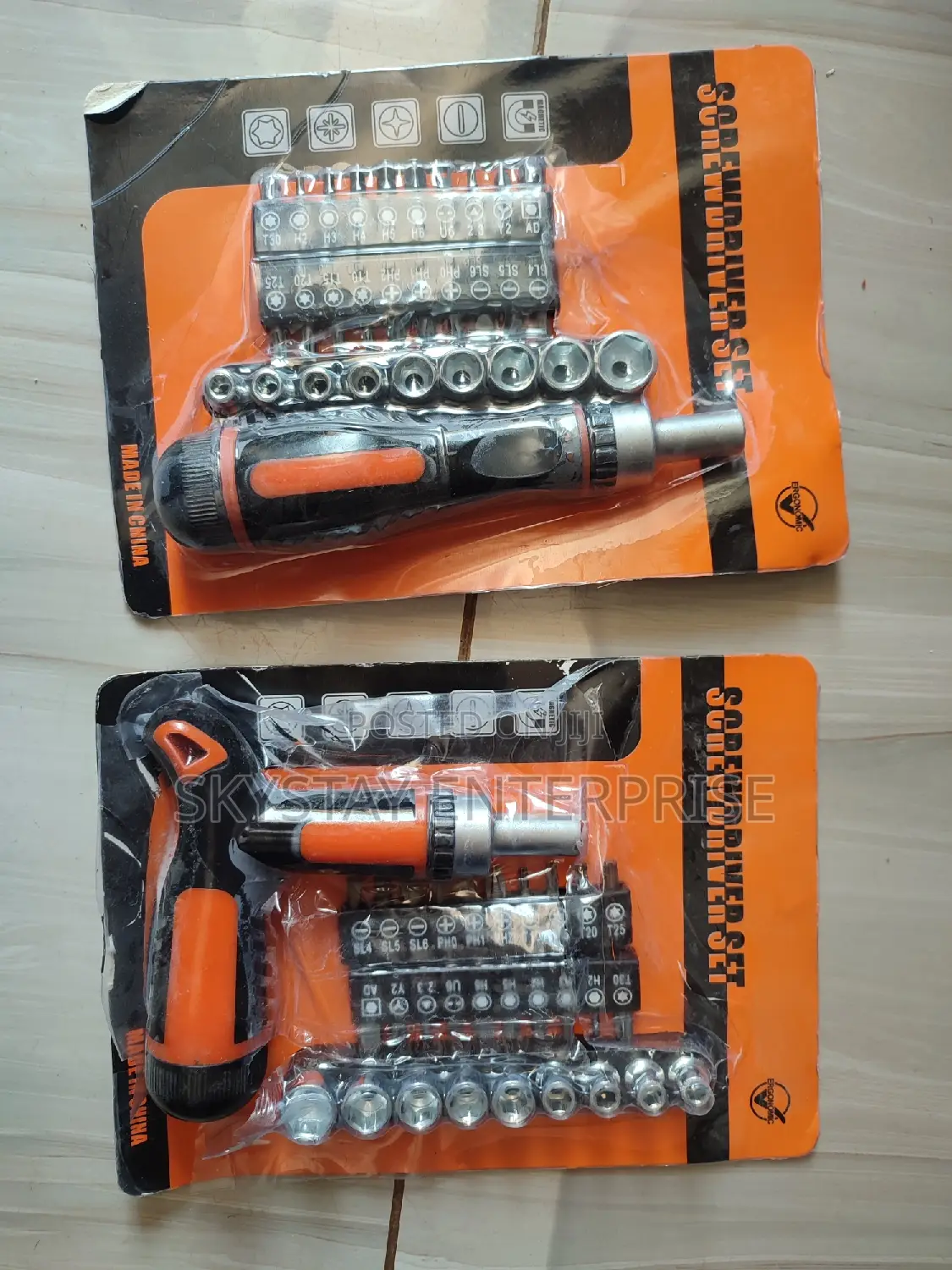 Screw Driver Sets. 3types.
