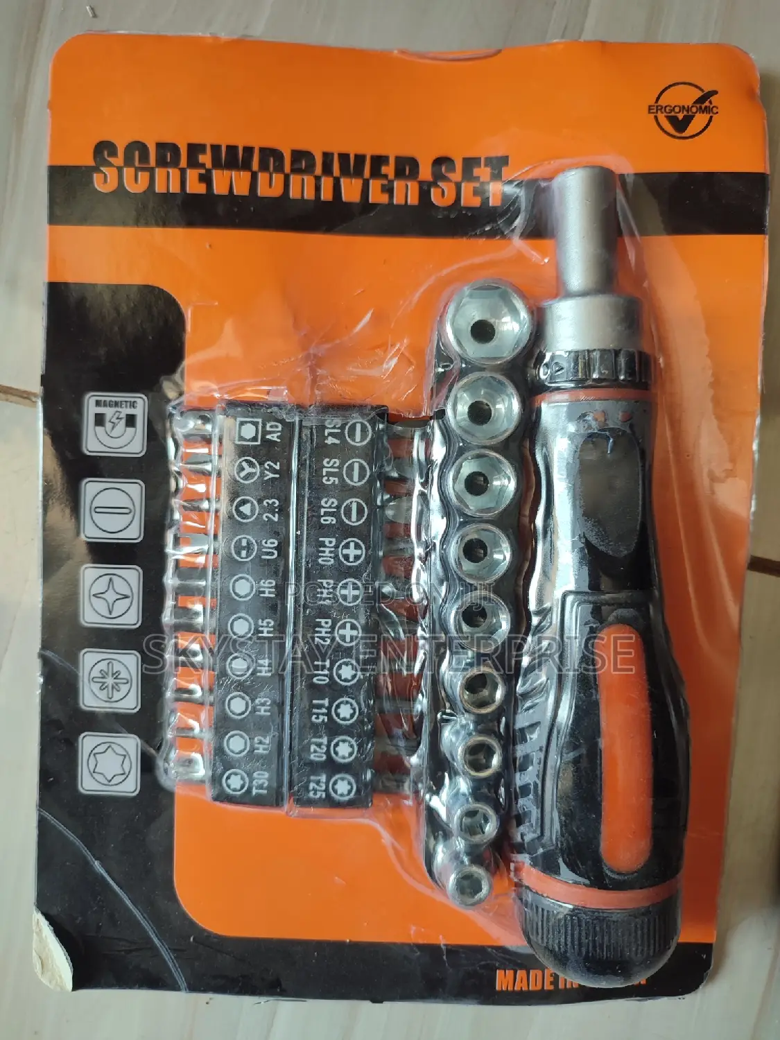 Screw Driver Sets. 3types.
