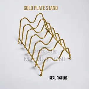 349804 Gold Plate/Lid Stand