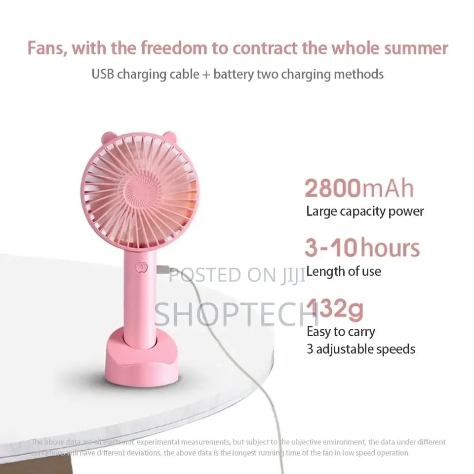 Rechargeable Mini Fan