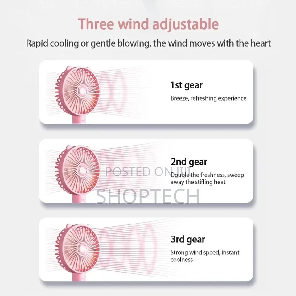 Rechargeable Mini Fan