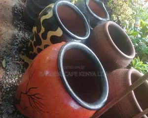 Large Clay Planters
