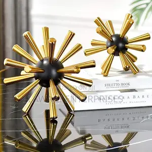 Light Luxury Metal Ball Geometric Decoration