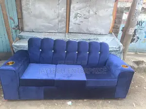 Navy Blue 3 Seater Sofa