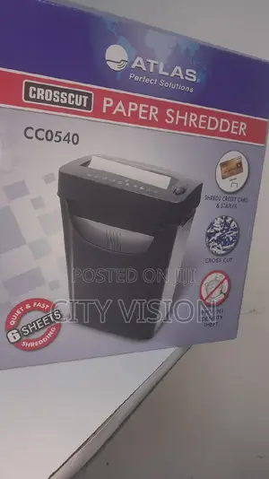Paper Shredder CC0540 Cross Cut Atlas // Atlas CC0540