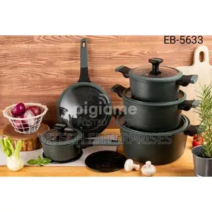 EDENBERG 12pcs Marble Cookware Sets
