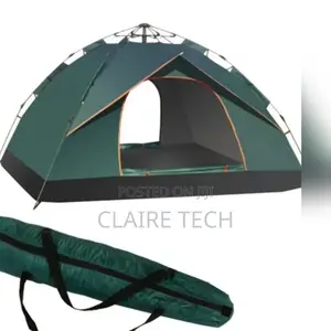 Jungle Green Camping Tent for 2-4 People
