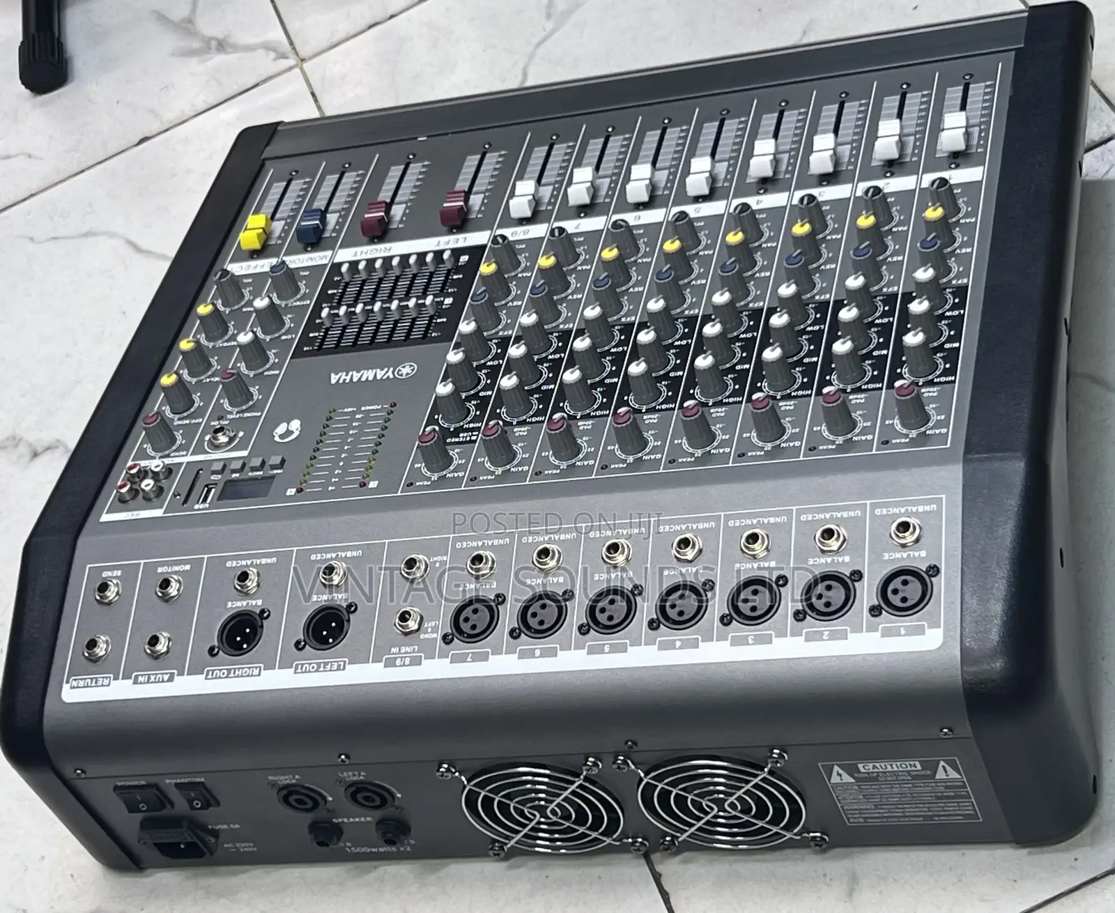YAMAHA Pmx8-8channel USB Bluetooth Powered Mixer Amplifier