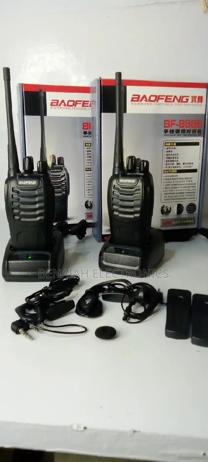 Baofeng Bf 888s 400-470 MHZ Long Range Wireless Device