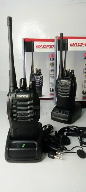 Baofeng 888s Dual Ham Radio Handheld Earpiece for Security