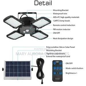 Solar Indoor/Outdoor Lights Lamp