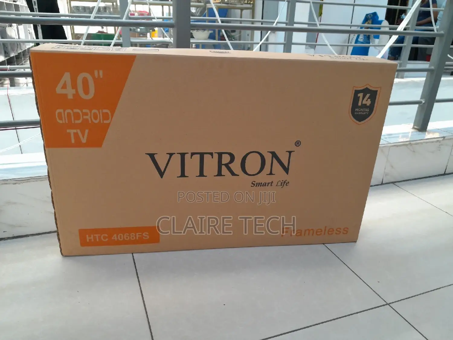 Vitron 40" Smart Android Tv 4068fs