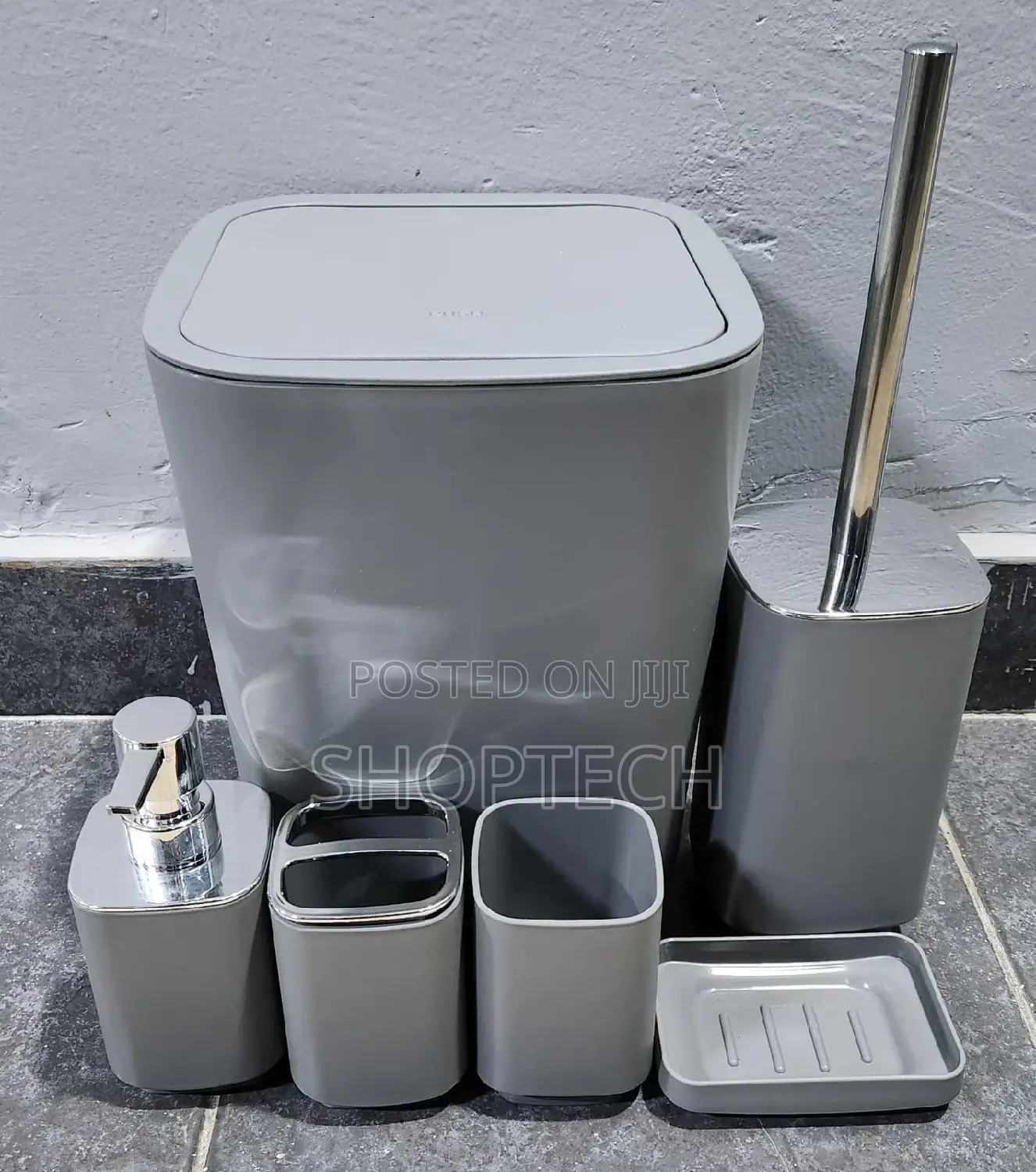 *6pcs Bathroom Accessories Set