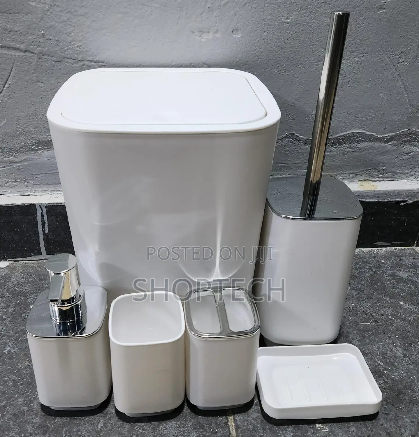 6pcs Bathroom Accessories
