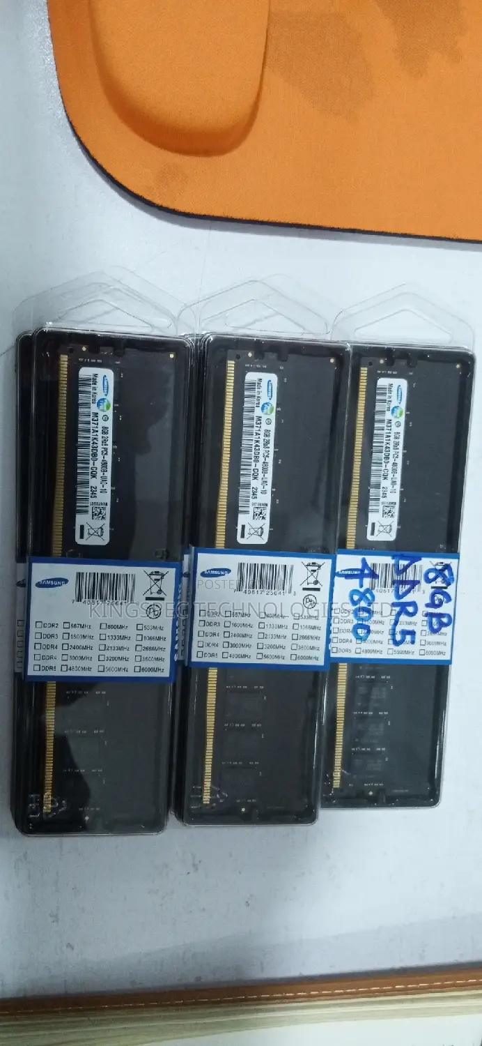 Desktop Memory 8gb Ddr5 (Pc5)-4800(Speed)