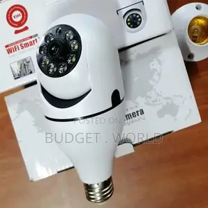 * PTZ Camera V380 Bulb V380_PTZ Bulb Wifi Camera PTZ Nanny
