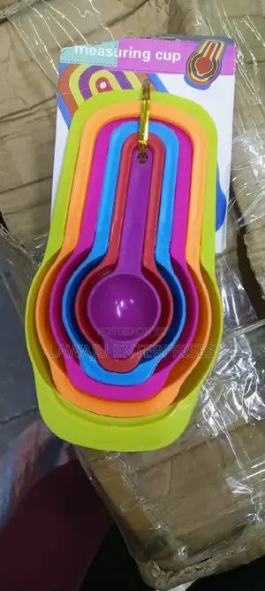 6pcs Rainbow Measuring Cups