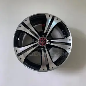 Silver and Black Silver Sports Rims Namba 15 Normal