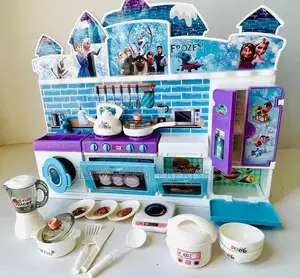 Toy Kitchen Cooking Set With Light and Sound