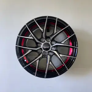 Rims Size 15/4/100 With Red Line and Plain