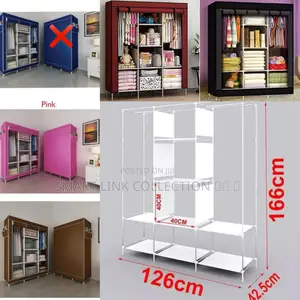 *Wooden Wardrobe* 3 Column